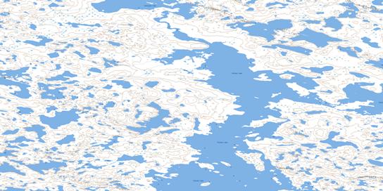 No Title Topo Map 076F04 at 1:50,000 scale - National Topographic System of Canada (NTS) - Toporama map