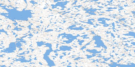 No Title Topo Map 076F12 at 1:50,000 scale - National Topographic System of Canada (NTS) - Toporama map