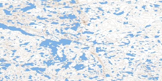 No Title Topo Map 076F13 at 1:50,000 scale - National Topographic System of Canada (NTS) - Toporama map