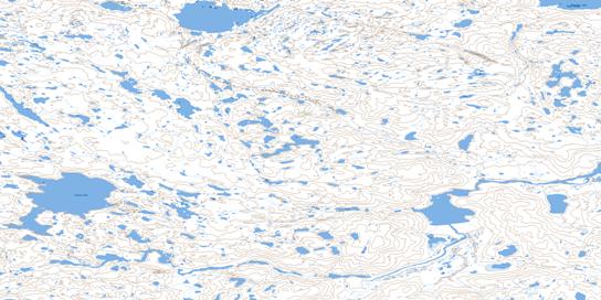 Casey Lake Topo Map 076G02 at 1:50,000 scale - National Topographic System of Canada (NTS) - Toporama map