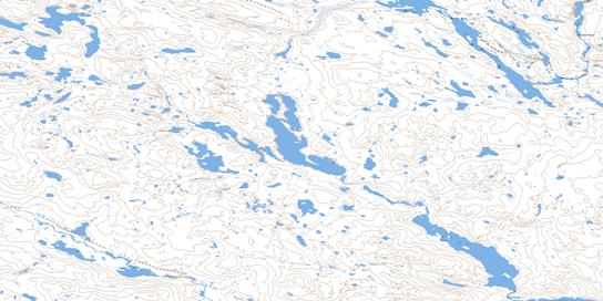 No Title Topo Map 076G11 at 1:50,000 scale - National Topographic System of Canada (NTS) - Toporama map