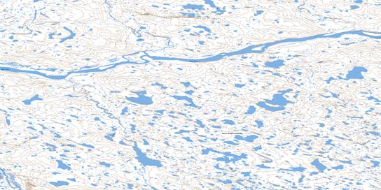 No Title Topographic map 076H01 at 1:50,000 Scale