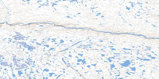 No Title Topo Map 076H04 at 1:50,000 scale - National Topographic System of Canada (NTS) - Toporama map