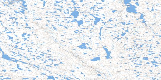 No Title Topo Map 076H07 at 1:50,000 scale - National Topographic System of Canada (NTS) - Toporama map