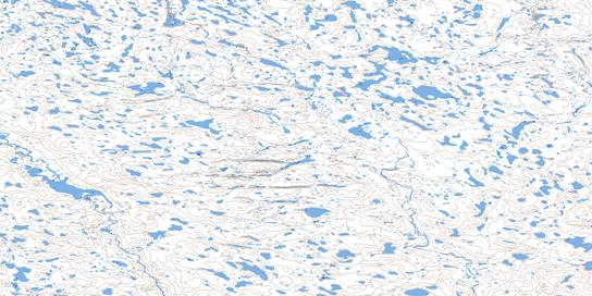 No Title Topographic map 076H08 at 1:50,000 Scale