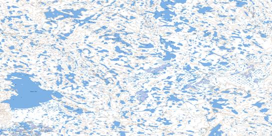 No Title Topo Map 076H10 at 1:50,000 scale - National Topographic System of Canada (NTS) - Toporama map