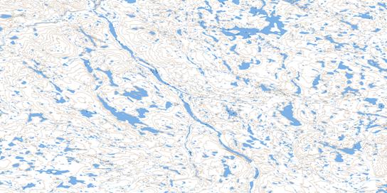 No Title Topo Map 076H11 at 1:50,000 scale - National Topographic System of Canada (NTS) - Toporama map