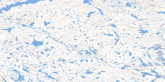 No Title Topo Map 076H12 at 1:50,000 scale - National Topographic System of Canada (NTS) - Toporama map