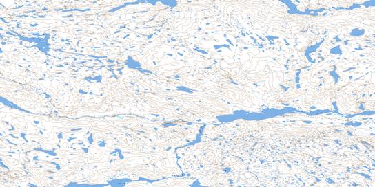 No Title Topo Map 076H13 at 1:50,000 scale - National Topographic System of Canada (NTS) - Toporama map
