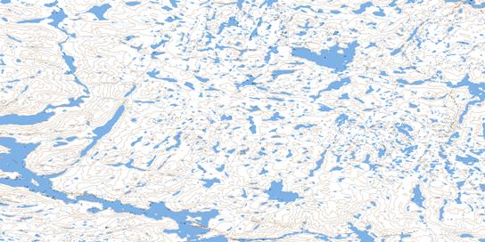 No Title Topo Map 076I04 at 1:50,000 scale - National Topographic System of Canada (NTS) - Toporama map
