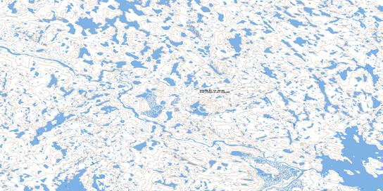 No Title Topo Map 076I09 at 1:50,000 scale - National Topographic System of Canada (NTS) - Toporama map