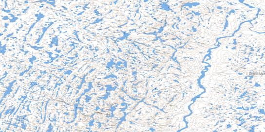 No Title Topo Map 076I10 at 1:50,000 scale - National Topographic System of Canada (NTS) - Toporama map