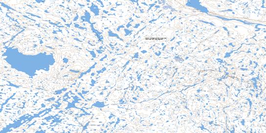 No Title Topo Map 076I14 at 1:50,000 scale - National Topographic System of Canada (NTS) - Toporama map