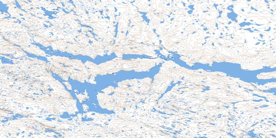 No Title Topo Map 076J01 at 1:50,000 scale - National Topographic System of Canada (NTS) - Toporama map