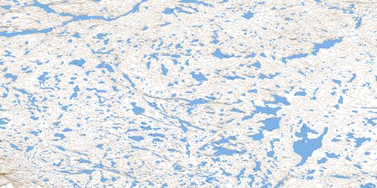No Title Topo Map 076J07 at 1:50,000 scale - National Topographic System of Canada (NTS) - Toporama map