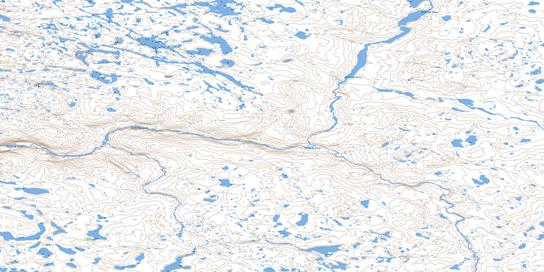 No Title Topo Map 076J16 at 1:50,000 scale - National Topographic System of Canada (NTS) - Toporama map