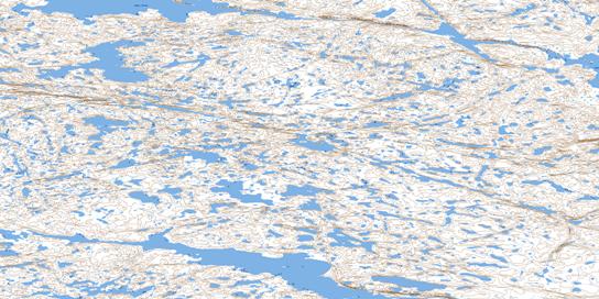No Title Topo Map 076M03 at 1:50,000 scale - National Topographic System of Canada (NTS) - Toporama map