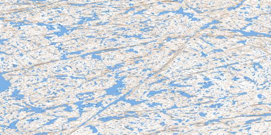 No Title Topo Map 076M04 at 1:50,000 scale - National Topographic System of Canada (NTS) - Toporama map