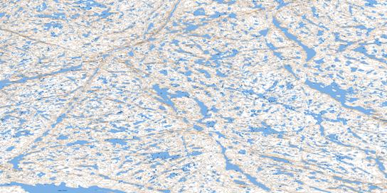 No Title Topo Map 076M06 at 1:50,000 scale - National Topographic System of Canada (NTS) - Toporama map