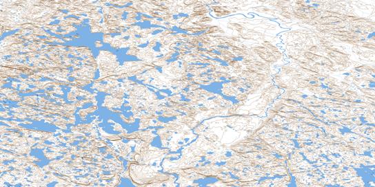 No Title Topo Map 076M10 at 1:50,000 scale - National Topographic System of Canada (NTS) - Toporama map