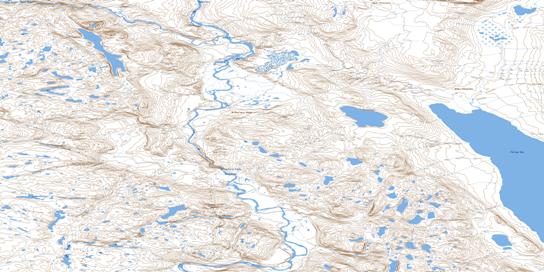 Wilberforce Falls Topographic map 076N02 at 1:50,000 Scale