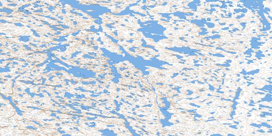 No Title Topo Map 076O11 at 1:50,000 scale - National Topographic System of Canada (NTS) - Toporama map