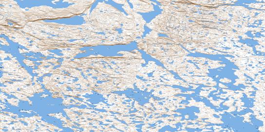 No Title Topo Map 076O14 at 1:50,000 scale - National Topographic System of Canada (NTS) - Toporama map