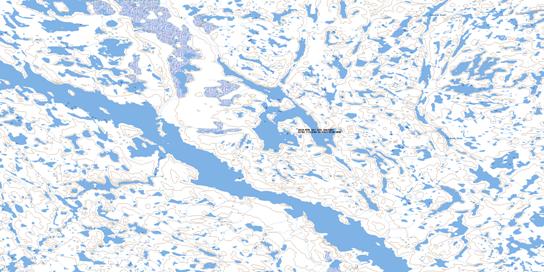 No Title Topo Map 076P03 at 1:50,000 scale - National Topographic System of Canada (NTS) - Toporama map