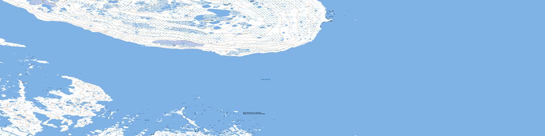 Dease Point Topo Map 077A08 at 1:50,000 scale - National Topographic System of Canada (NTS) - Toporama map