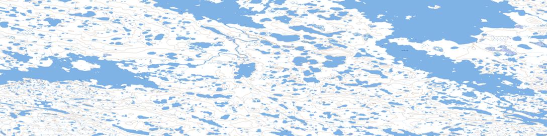 Surrey Lake Topo Map 077D12 at 1:50,000 scale - National Topographic System of Canada (NTS) - Toporama map