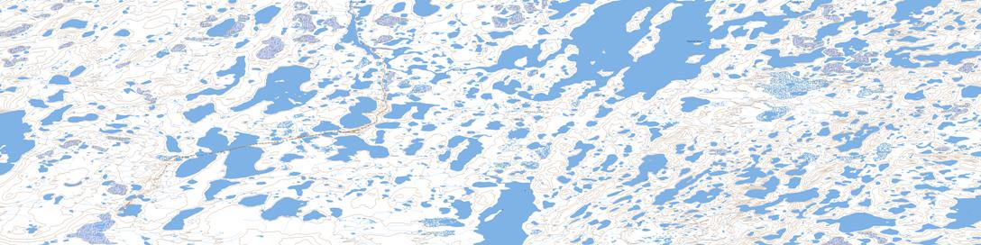 No Title Topo Map 077E13 at 1:50,000 scale - National Topographic System of Canada (NTS) - Toporama map