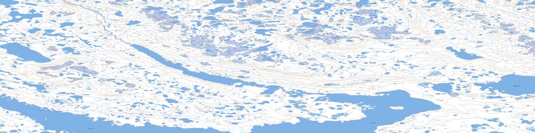 No Title Topo Map 077F01 at 1:50,000 scale - National Topographic System of Canada (NTS) - Toporama map