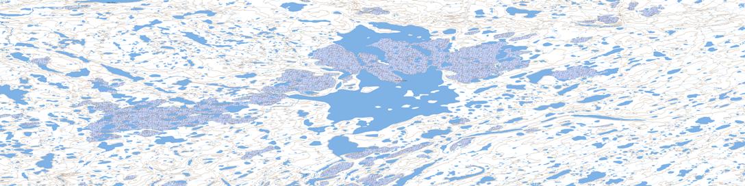 No Title Topo Map 077F10 at 1:50,000 scale - National Topographic System of Canada (NTS) - Toporama map