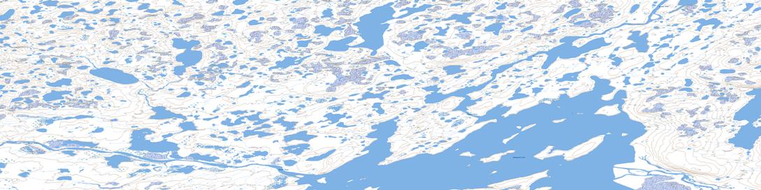No Title Topo Map 077F16 at 1:50,000 scale - National Topographic System of Canada (NTS) - Toporama map