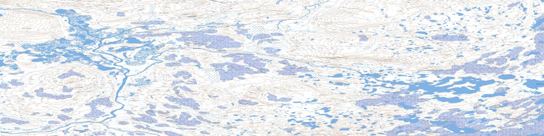 No Title Topo Map 077G11 at 1:50,000 scale - National Topographic System of Canada (NTS) - Toporama map