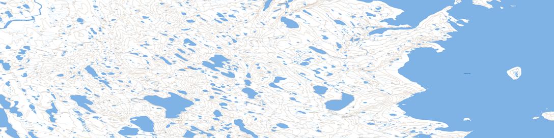 No Title Topo Map 077G16 at 1:50,000 scale - National Topographic System of Canada (NTS) - Toporama map