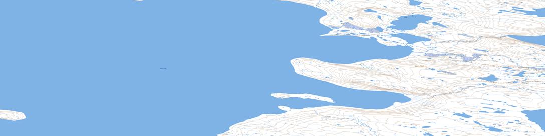No Title Topo Map 077H13 at 1:50,000 scale - National Topographic System of Canada (NTS) - Toporama map