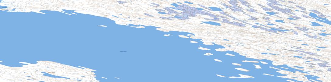 No Title Topo Map 078D06 at 1:50,000 scale - National Topographic System of Canada (NTS) - Toporama map