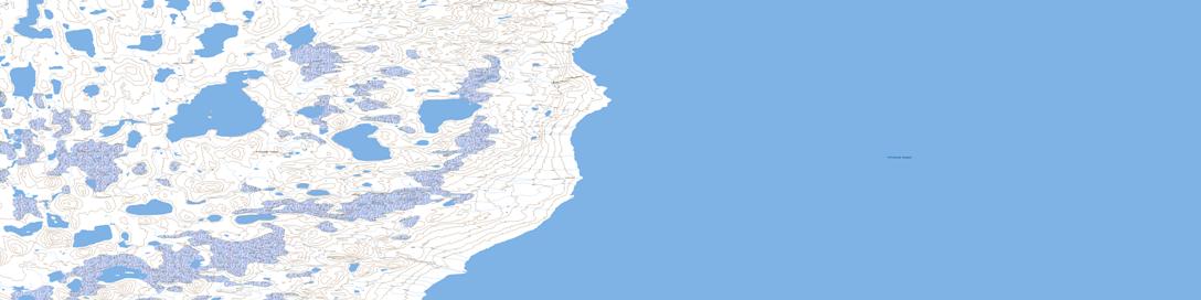 No Title Topo Map 078D08 at 1:50,000 scale - National Topographic System of Canada (NTS) - Toporama map