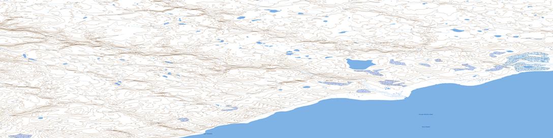 Mount Bruat Topographic map 078F12 at 1:50,000 Scale