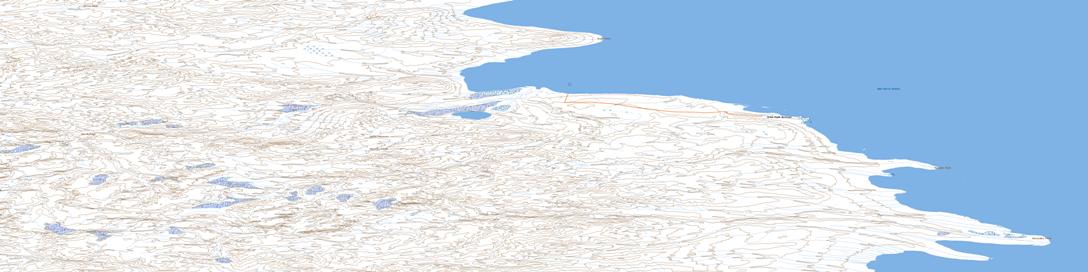 Drake Point Topographic map 079B08 at 1:50,000 Scale
