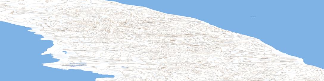 Cape Ahnighito Topographic map 079D10 at 1:50,000 Scale