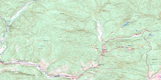 Greenwood Topo Map 082E02 at 1:50,000 scale - National Topographic System of Canada (NTS) - Toporama map