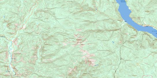 Deer Park Topographic map 082E08 at 1:50,000 Scale