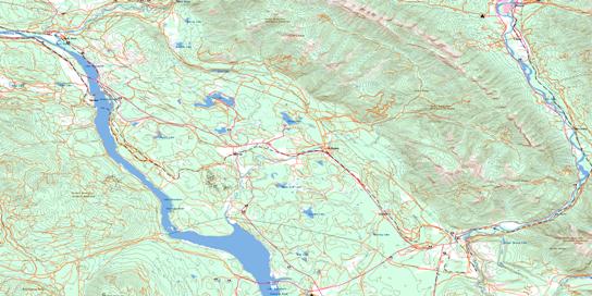 Elko Topo Map 082G06 at 1:50,000 scale - National Topographic System of Canada (NTS) - Toporama map