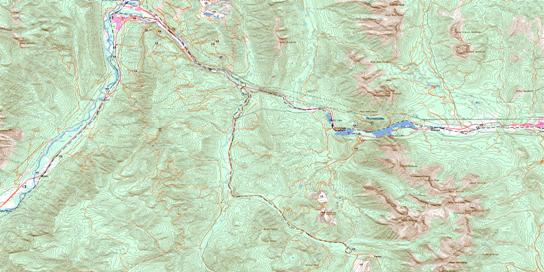 Crowsnest Topo Map 082G10 at 1:50,000 scale - National Topographic System of Canada (NTS) - Toporama map