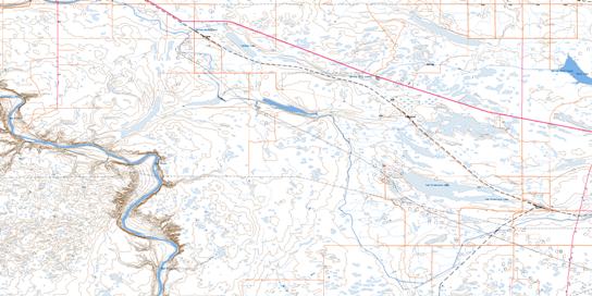 Cassils Topo Map 082I09 at 1:50,000 scale - National Topographic System of Canada (NTS) - Toporama map