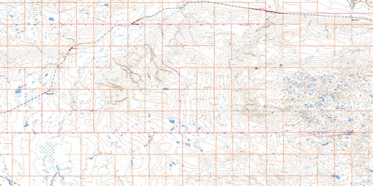 Arrowwood Topo Map 082I11 at 1:50,000 scale - National Topographic System of Canada (NTS) - Toporama map