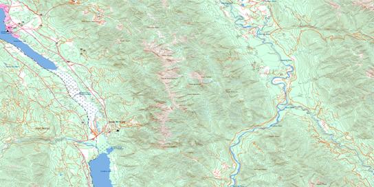 Fairmont Hot Springs Topo Map 082J05 at 1:50,000 scale - National Topographic System of Canada (NTS) - Toporama map