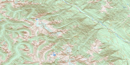 Poplar Creek Topo Map 082K06 at 1:50,000 scale - National Topographic System of Canada (NTS) - Toporama map